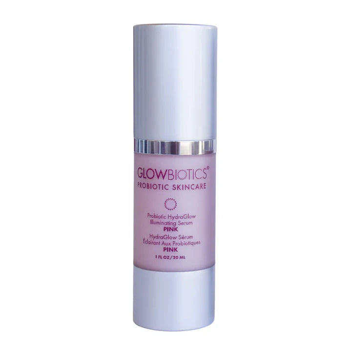 Glowbiotics probiotic hydra glow illuminating serum pink