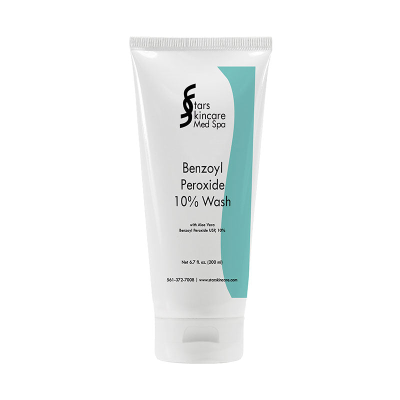 Benzoyl Peroxide Acne Wash 10% With Aloe Vera